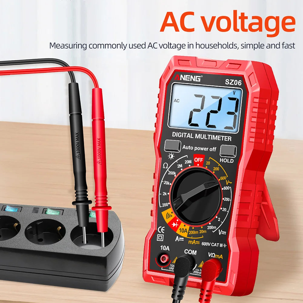 Multimeter met meetwaardenvergrendeling