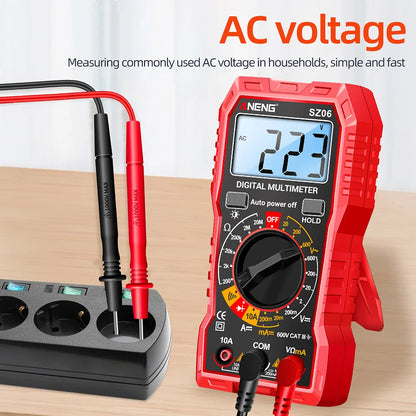 Multimeter met meetwaardenvergrendeling