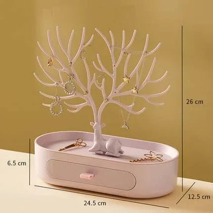 Sieraden standaard met haken – Ideaal voor lange kettingen