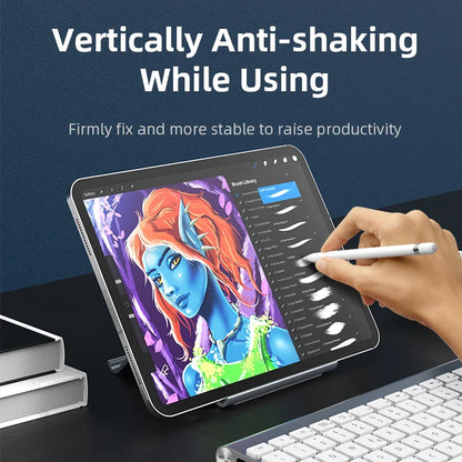 Laptop standaard met opbergruimte