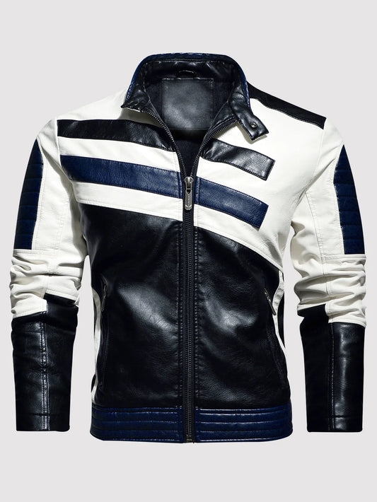 Leren jas voor mannen met stoere uitstraling – Zelfverzekerde look
