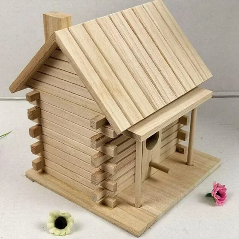 Xenos vogelhuisje met verf – Creatief en vrolijk