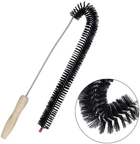 Stijlvolle toiletborstel met marmerlook – Luxe badkameraccessoire