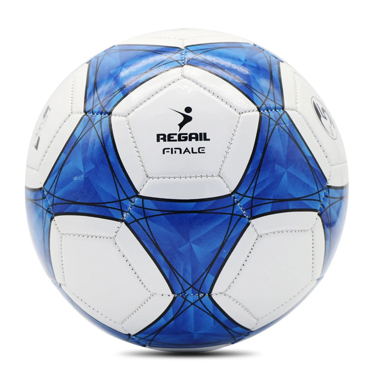 Voetbal met opvallend design voor zichtbaarheid