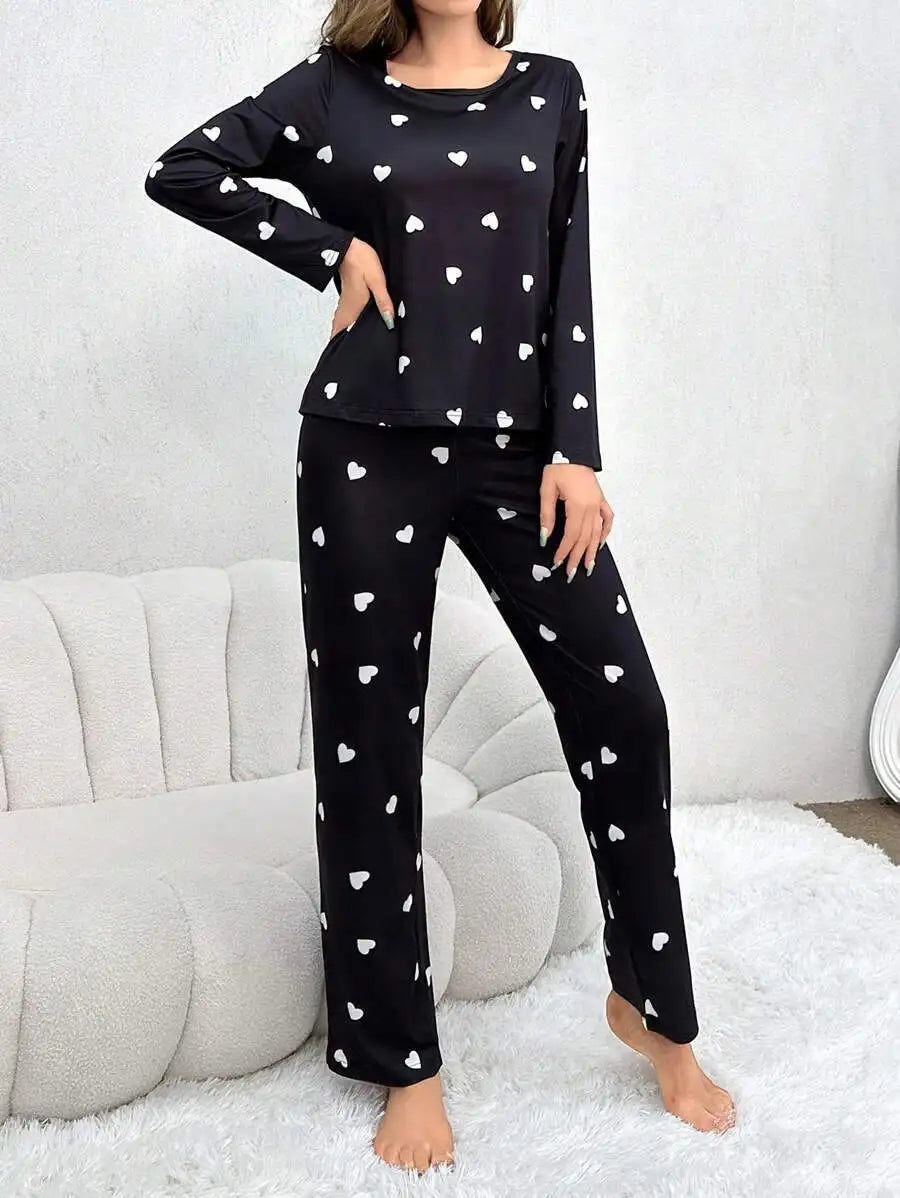 Dames pyjama met verstelbare bandjes