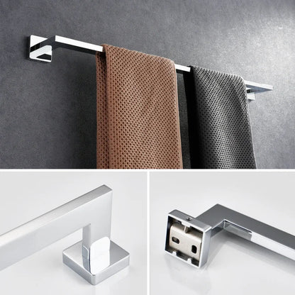 Handdoekenrek met mandje – Voor extra accessoires