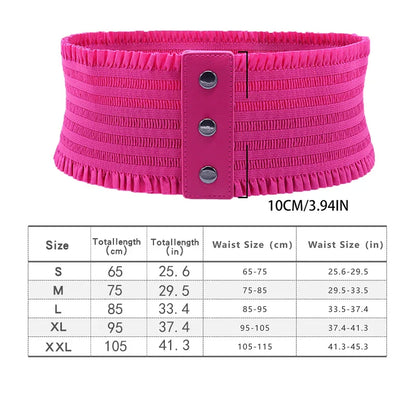Zachte riem met stretch voor comfortabele pasvorm