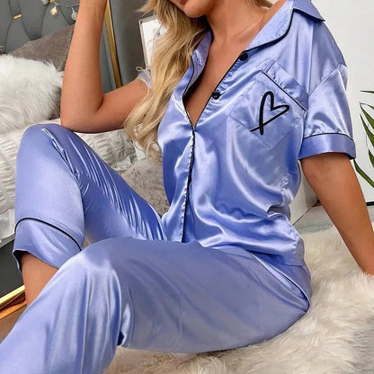 Dames pyjama Zeeman met schattige motieven