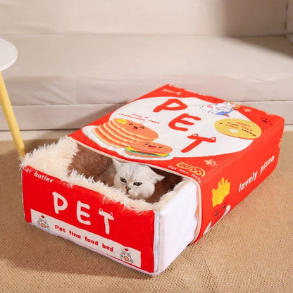 Grote kattenmand met opstaande wanden – Geborgen slapen