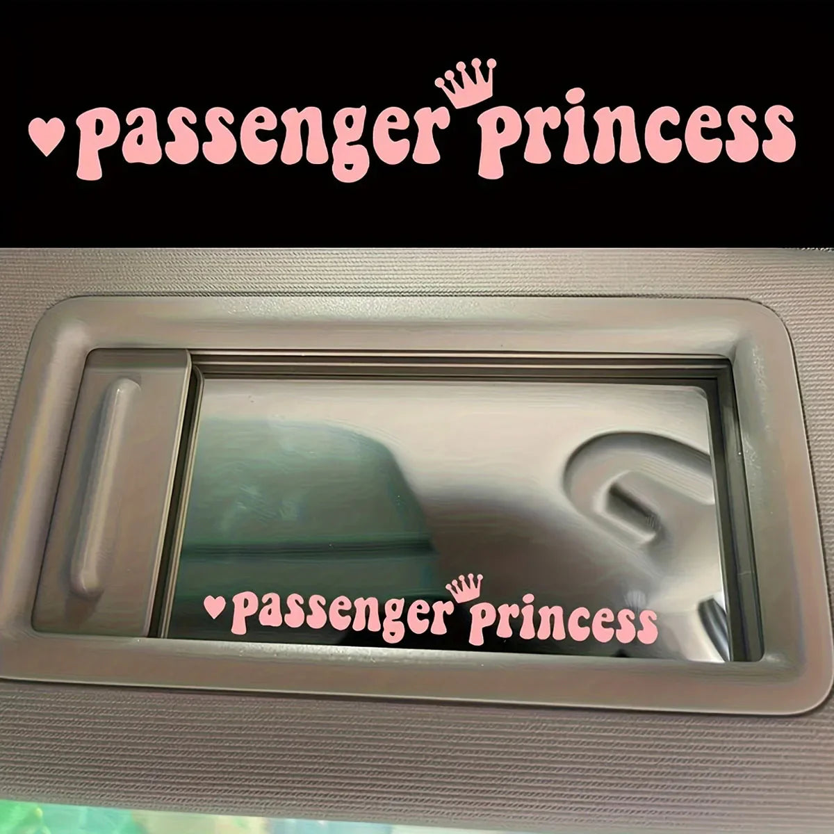 Auto stickers - Passenger Princess ontwerp voor stijlvolle auto's