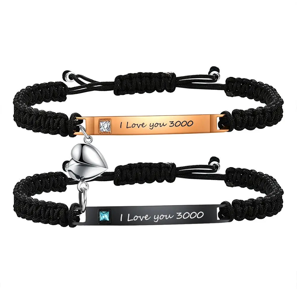 Ketting met bar en tekst gegraveerd