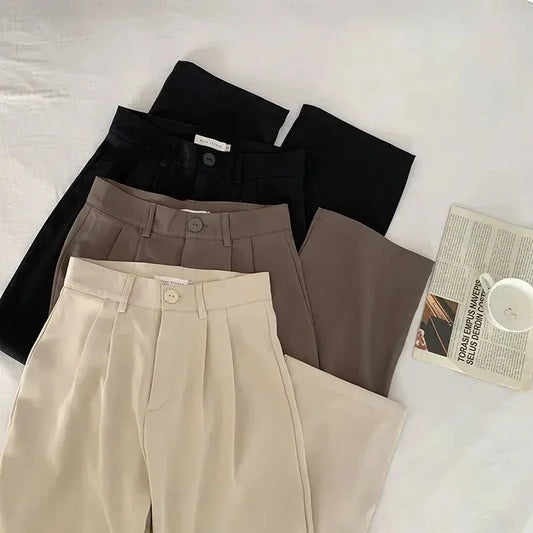Linnen broek dames met knoopsluiting – Tijdloze afwerking