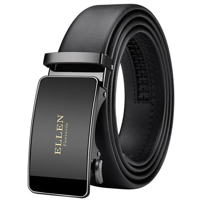Riem van buffelleer voor heren met vintage look