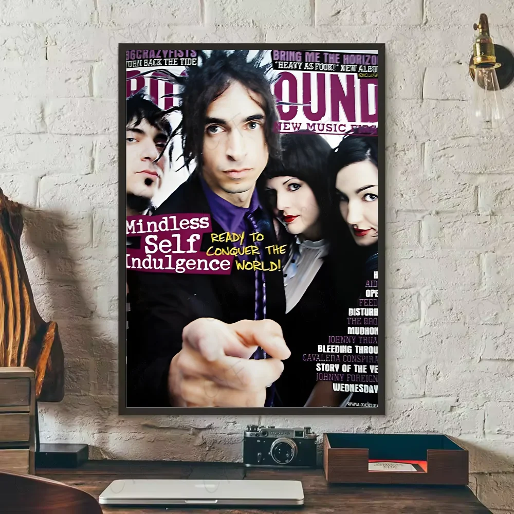 Grote poster voor boven het bed