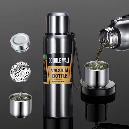 Thermosfles voor reizigers – Compact en stevig