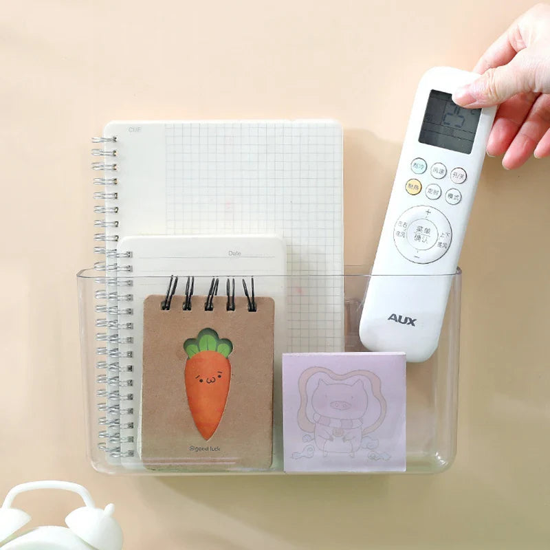 Luxe desk organizer in leerlook
