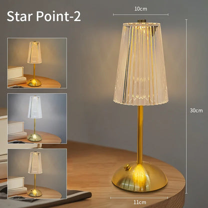 Lamp nachtkastje in koperkleur – Warm en chique