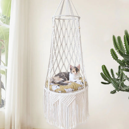 Kattenmand Action met zachte stof – Perfect voor dutjes
