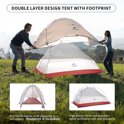 Pop up tent in felle kleur – Goed zichtbaar op de camping