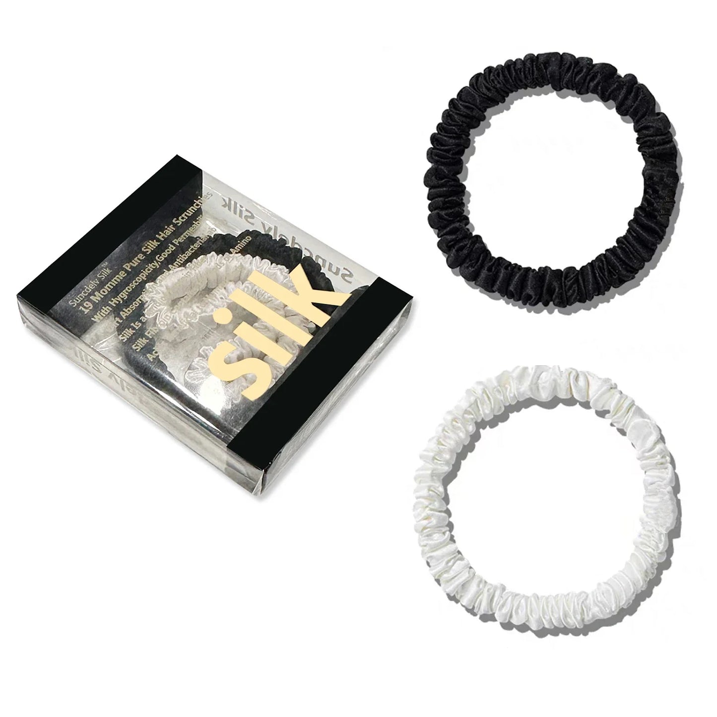 Klassieke haar accessoires in neutrale tinten