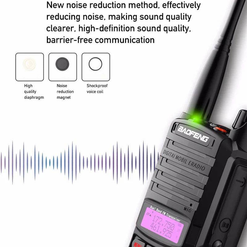 Alecto walkie talkies in opvallende kleuren