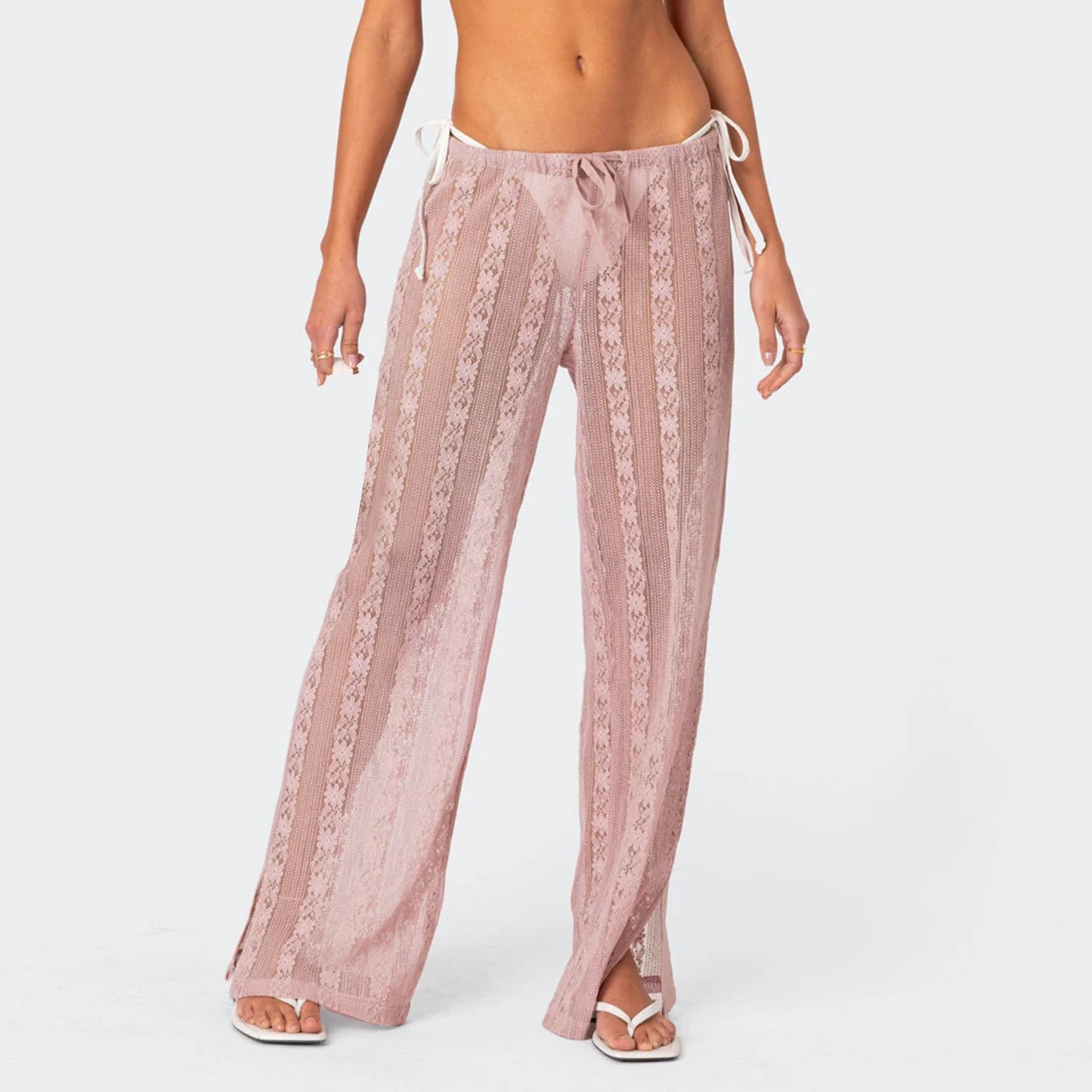 Linnen broek dames met knoopsluiting – Tijdloze afwerking