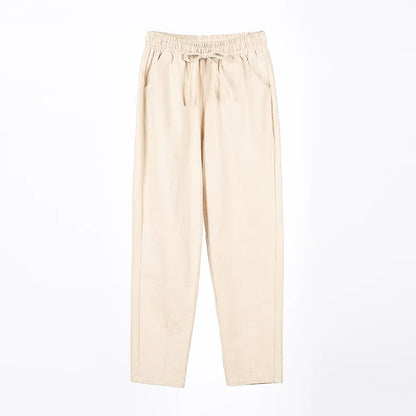 H&M linnen broek dames met cropped fit – Voor warme lentedagen