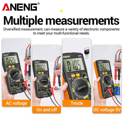 Multimeter voor dagelijks gebruik door elektriciens