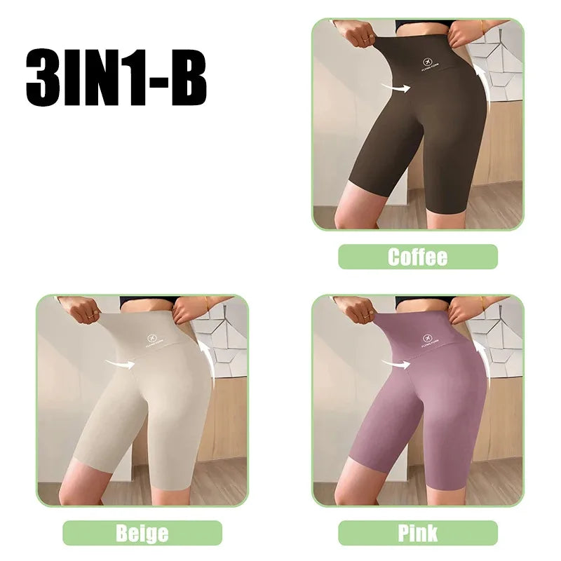 Yoga kleding dames met hoge tailleband legging