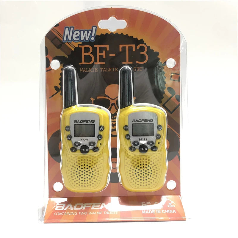 Walkie talkie Intertoys met leuke stickers