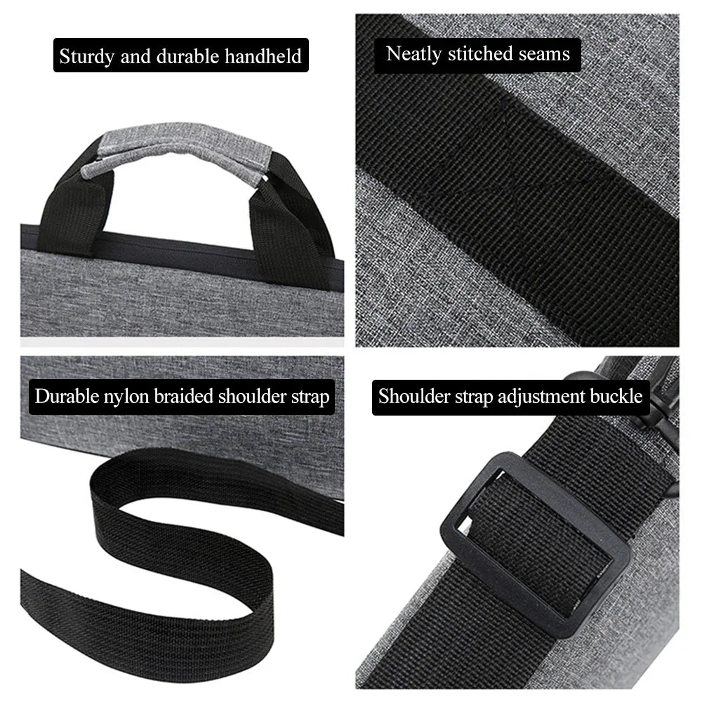 Laptop tas met ritsvak – Extra beveiliging voor accessoires