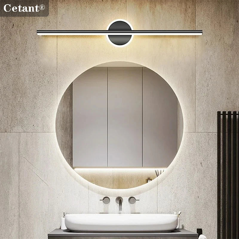 Zwarte badkamerlamp – Modern en stijlvol contrast