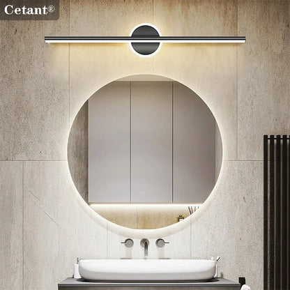 Zwarte badkamerlamp – Modern en stijlvol contrast