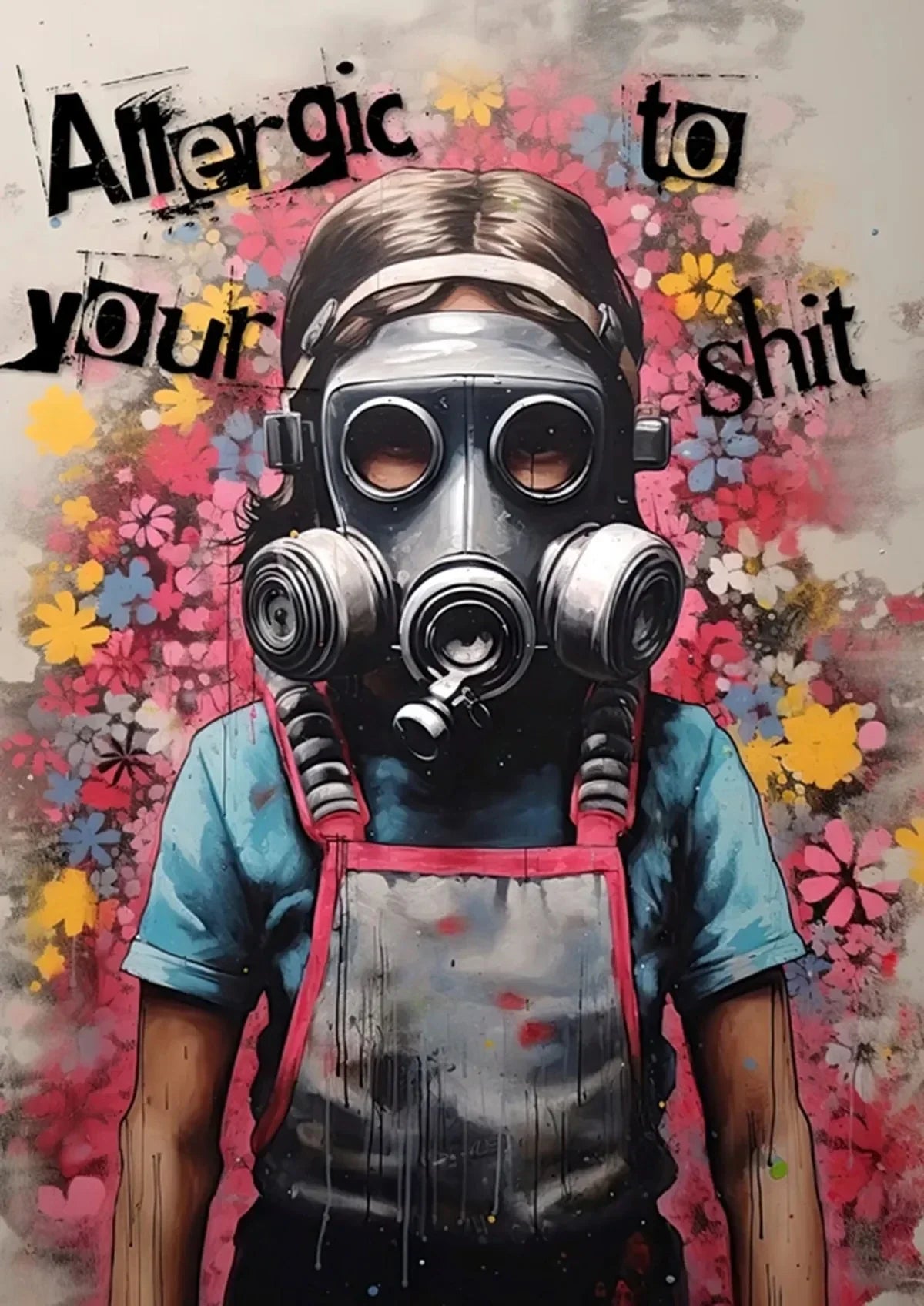 Poster met quote in sierlijke letters