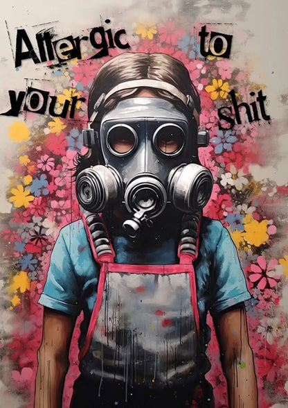 Poster met quote in sierlijke letters