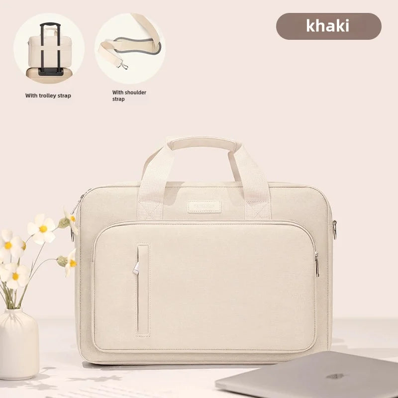 Heren laptop tas met vintage look – Klassiek en tijdloos
