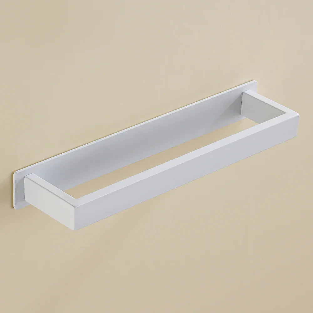 Zwevend handdoekrek voor moderne badkamer – Minimalistisch design
