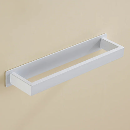 Zwevend handdoekrek voor moderne badkamer – Minimalistisch design