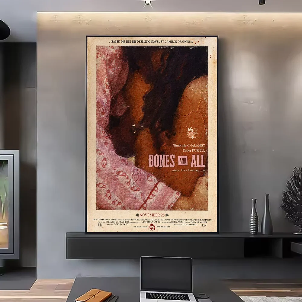 Poster van zeelandschap of duinen