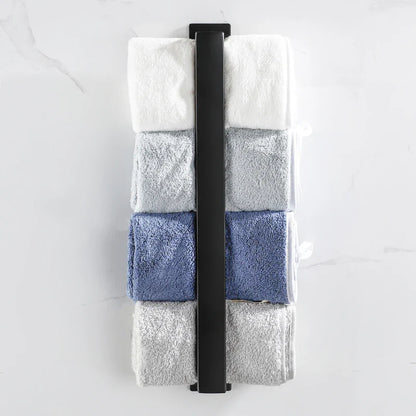 Handdoekenrek met mandje – Voor extra accessoires