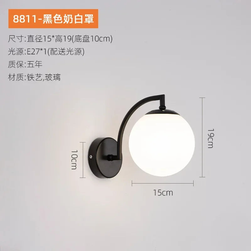 Wandlamp op batterijen geschikt voor buiten – Spatwaterdicht model