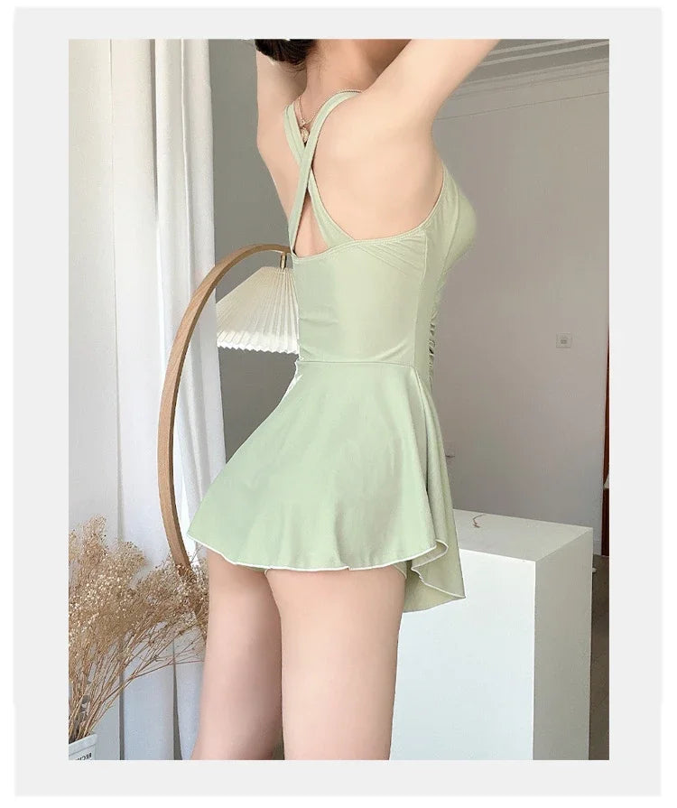 Zwemjurk met brede bandjes – Comfortabel en stevig