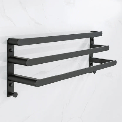 Wit handdoekenrek met minimalistisch frame – Eenvoudig en strak