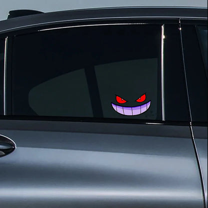 auto stickers - geanimeerde gezichten voor een unieke look