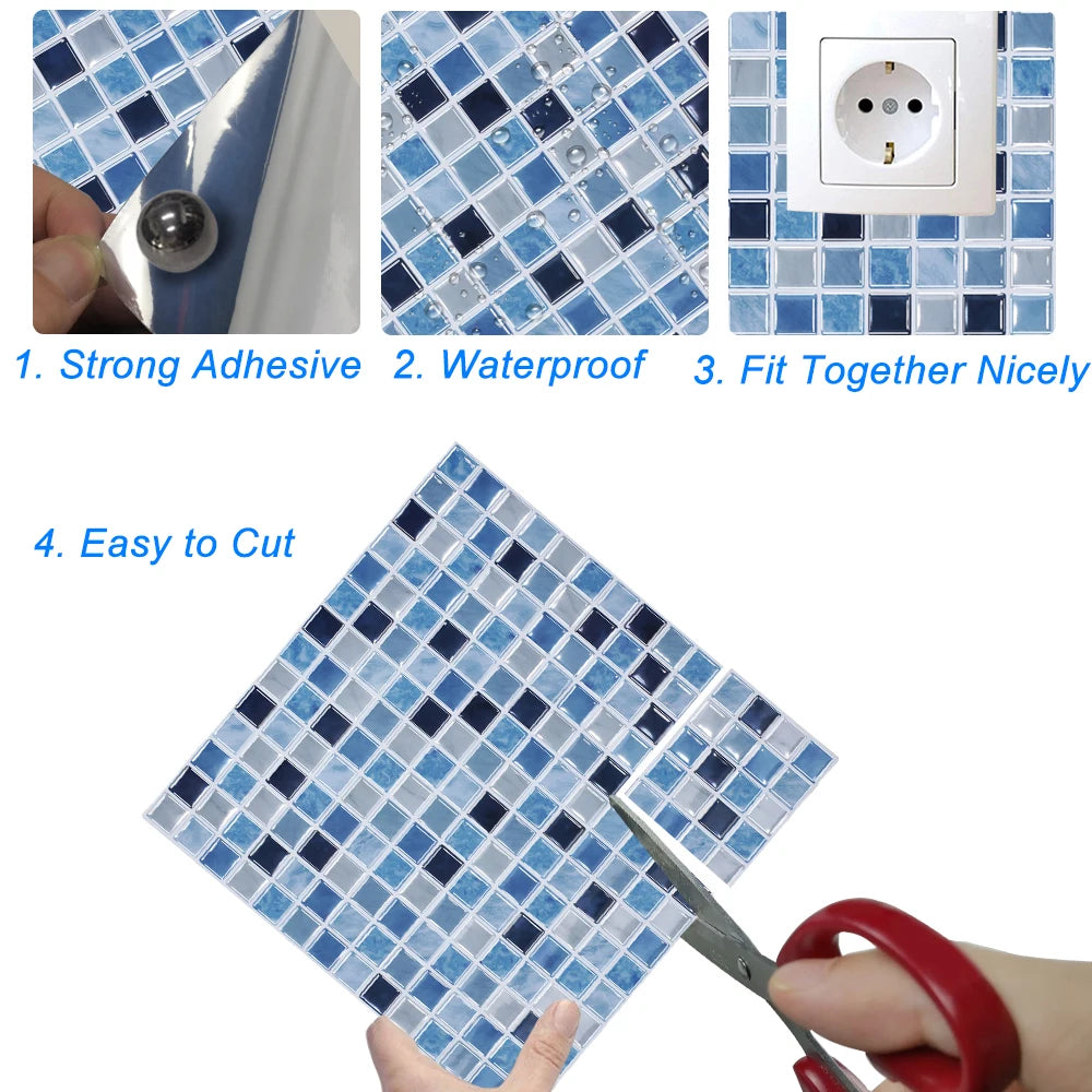 Kleurrijke hobby mozaïek tegeltjes – DIY projectplezier