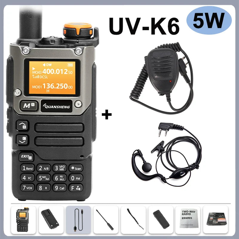Action walkie talkie met instructieboekje