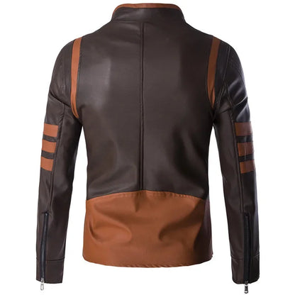 Moderne leren jassen heren met slim fit – Voor een verzorgde look