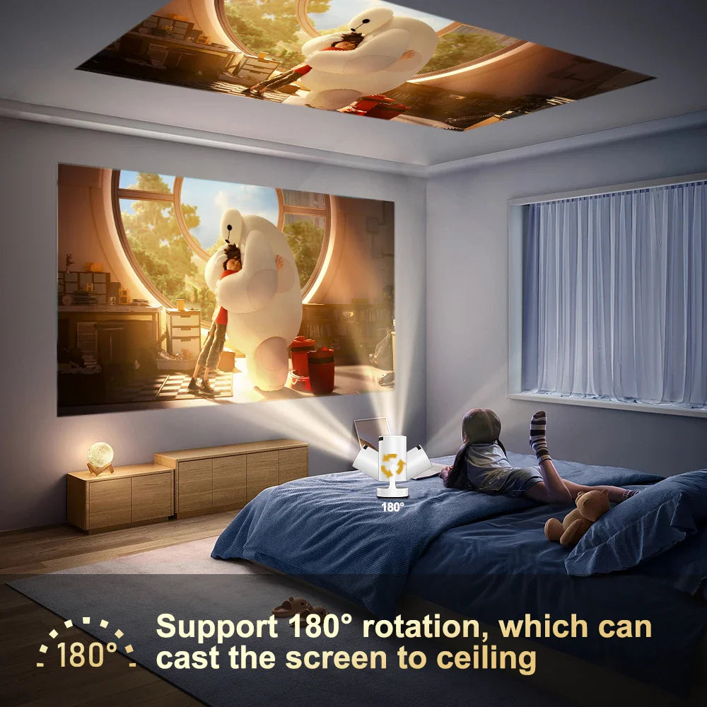 Action mini projector met USB