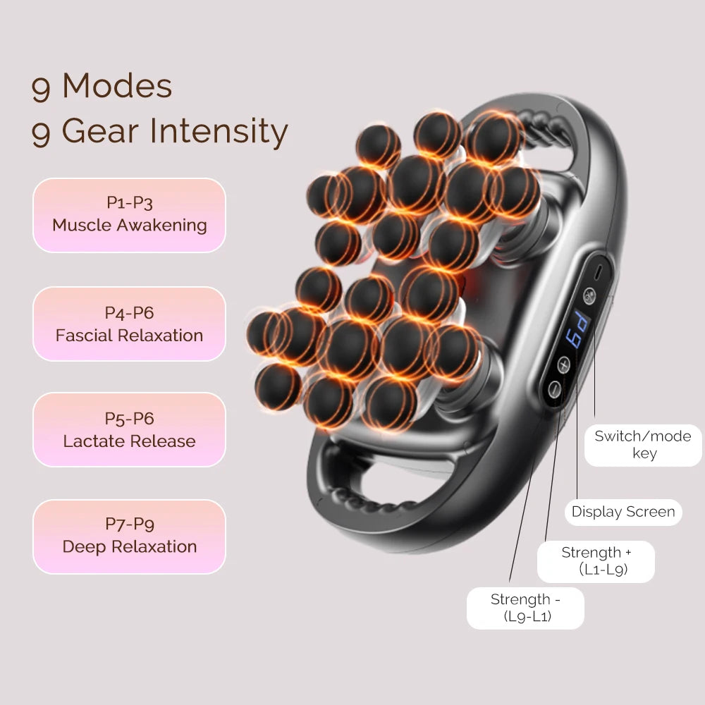 Massage gun met massageprogramma’s – Afwisselend herstel