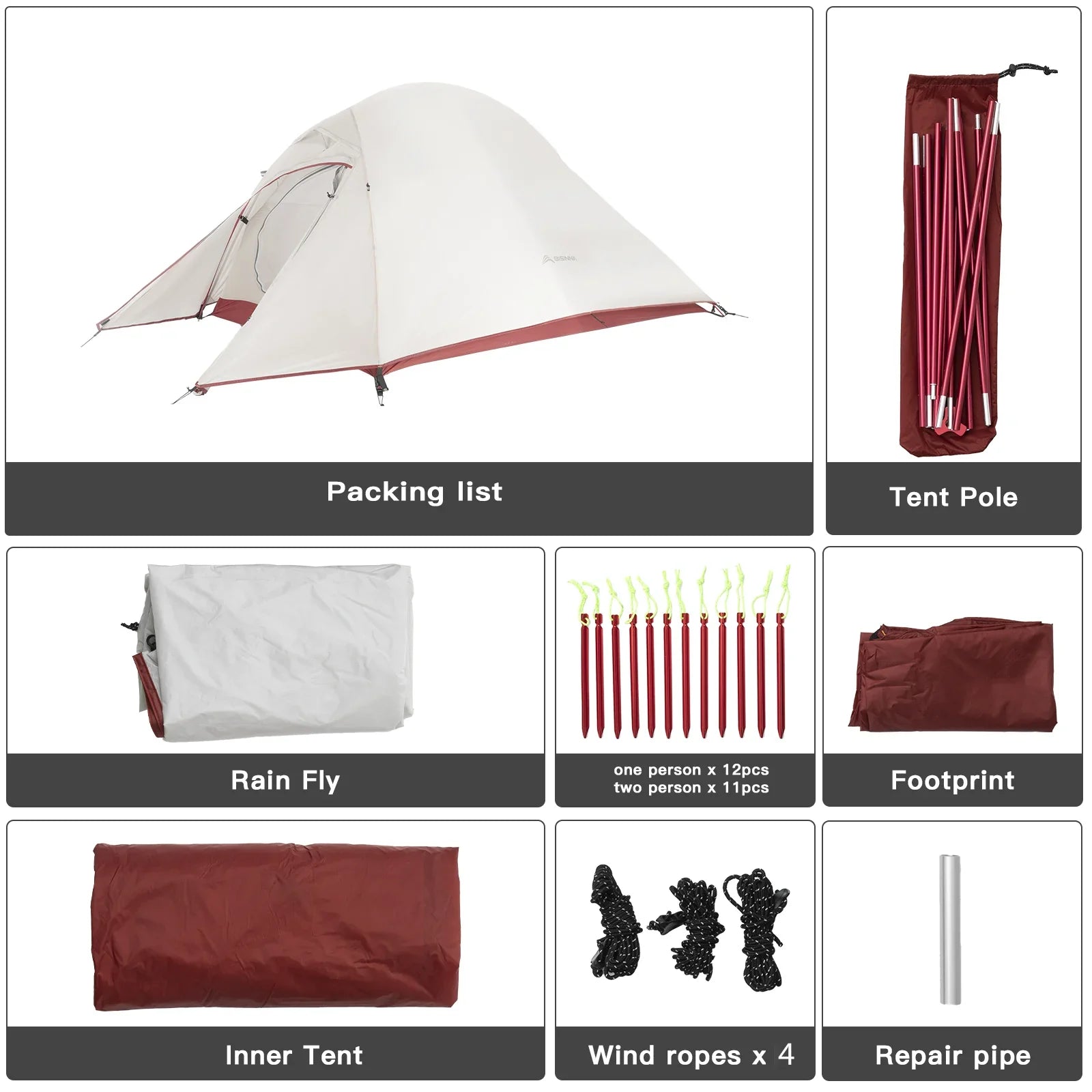 Pop up tent met muskietennet – Geen last van insecten